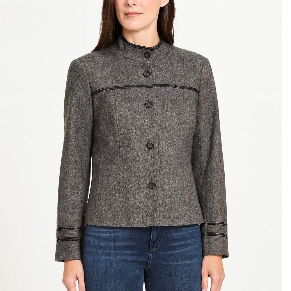 Kors Michael Kors Vintage Y2K Tweed Jacket Wool Blend